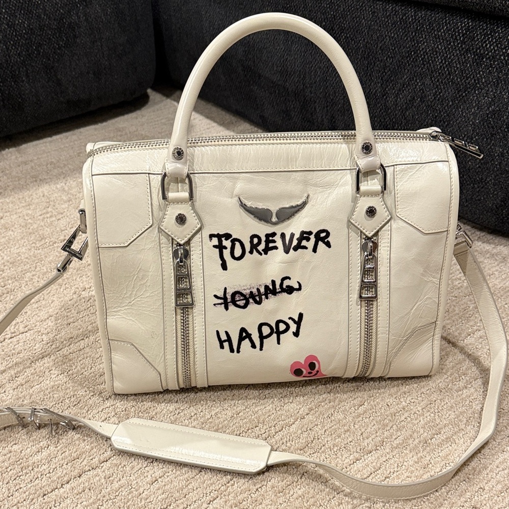 Forever Young White Handbag